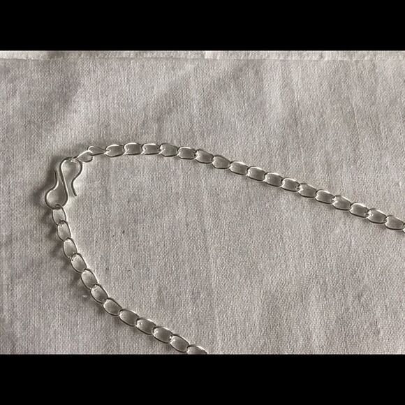 NWOT Sterling Silver Rose Quartz Adj. Necklace - Picture 7 of 12